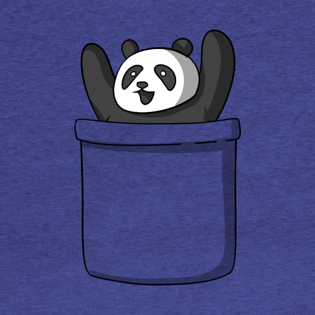 Panda Bear Pocket by underheaven